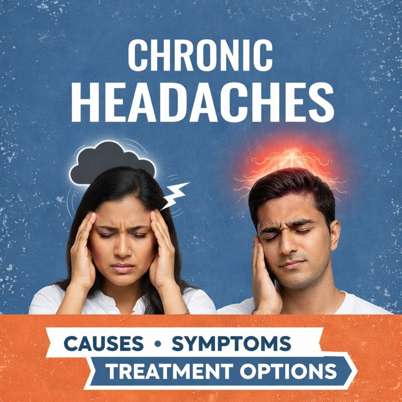 Chronic Headaches: Causes, Symptoms, and Treatment Options